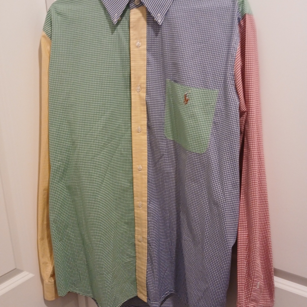 Ralph Lauren Multicolor Gingham Men's Shirt